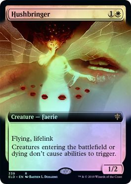 Hushbringer 339 269 Extended Art Foil Throne of Eldraine Foil Singles Hushbringer 339 269 Extended Art Foil Throne of Eldraine Foil Singles