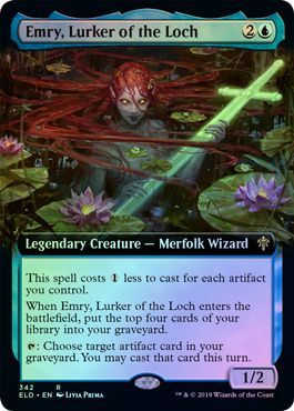 Emry Lurker of the Loch 342 269 Extended Art Foil Emry Lurker of the Loch 342 269 Extended Art Foil