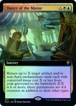 Dance of the Manse 377 269 Extended Art Foil Dance of the Manse 377 269 Extended Art Foil