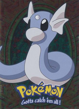 Dratini 147 E10 of 12 Foil Topps Pokemon Pokemon the First Movie Topps Dratini 147 E10 of 12 Foil Topps Pokemon Pokemon the First Movie Topps
