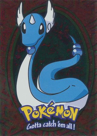 Dragonair 148 E11 of 12 Foil Topps Pokemon Dragonair 148 E11 of 12 Foil Topps Pokemon