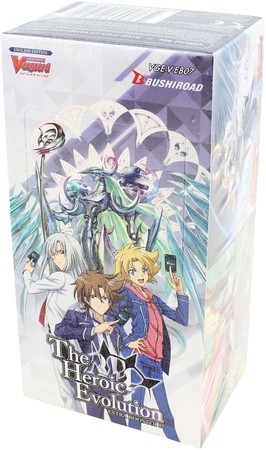 Cardfight Vanguard The Heroic Evolution Booster Box of 12 Packs CFV V Extra Booster 7 The Heroic Evolution Sealed Product Cardfight Vanguard The Heroic Evolution Booster Box of 12 Packs CFV V Extra Booster 7 The Heroic Evolution Sealed Product