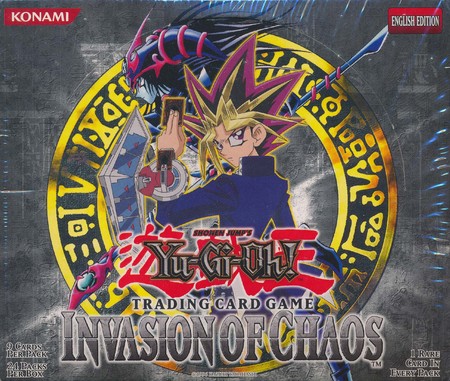 IOC Yugioh Invasion of Chaos - Sealed Booster Pack Unlimited
