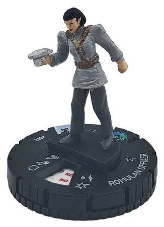 Romulan Officer 002 Star Trek The Next Generation To Boldly Go HeroClix Star Trek Away Team The Next Generation To Boldly Go Gravity Feed Singles Romulan Officer 002 Star Trek The Next Generation To Boldly Go HeroClix Star Trek Away Team The Next Generation To Boldly Go Gravity Feed Singles
