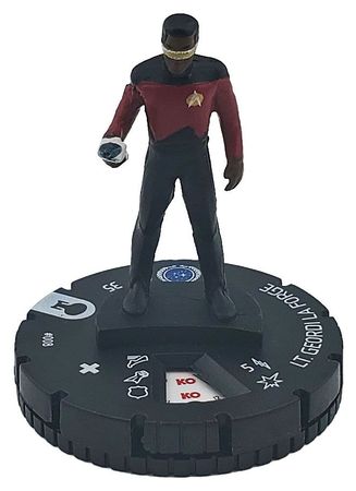 Lt Geordi La Forge 008 Star Trek The Next Generation To Boldly Go HeroClix Star Trek Away Team The Next Generation To Boldly Go Gravity Feed Singles Lt Geordi La Forge 008 Star Trek The Next Generation To Boldly Go HeroClix Star Trek Away Team The Next Generation To Boldly Go Gravity Feed Singles