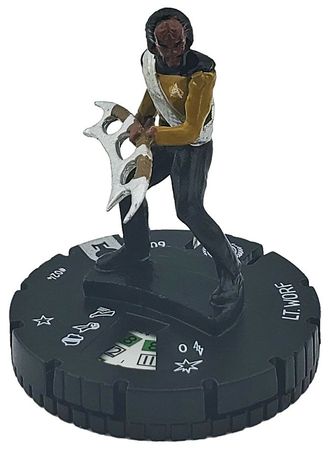 Lt Worf 024 Star Trek The Next Generation To Boldly Go HeroClix Lt Worf 024 Star Trek The Next Generation To Boldly Go HeroClix