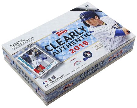 2019 Topps Clearly Authentic Baseball Hobby Box Topps 08090 Baseball Sealed Product 2019 Topps Clearly Authentic Baseball Hobby Box Topps 08090 Baseball Sealed Product