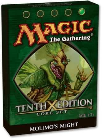 10th Edition Tenth Edition Core Set Molimo s Might Preconstructed Theme Deck MTG Magic The Gathering Sealed Product 10th Edition Tenth Edition Core Set Molimo s Might Preconstructed Theme Deck MTG Magic The Gathering Sealed Product
