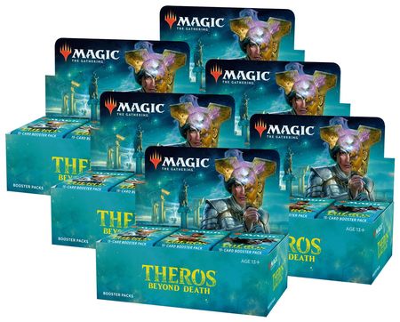 Theros Beyond Death Case of 6 Draft Booster Boxes MTG Magic The Gathering Sealed Product Theros Beyond Death Case of 6 Draft Booster Boxes MTG Magic The Gathering Sealed Product