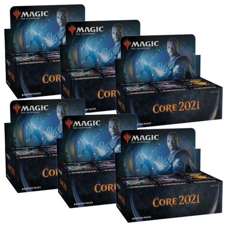 Magic 2021 (M21) Case of 6 Booster Boxes (MTG) | TrollAndToad