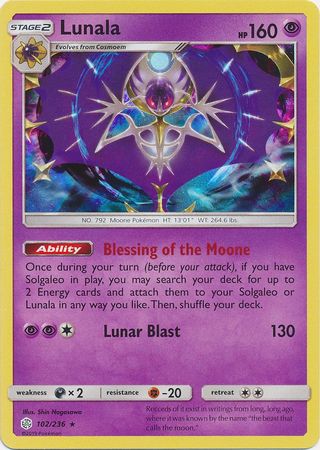 Lunala Sun Moon Cosmic Eclipse Pokemon Trollandtoad