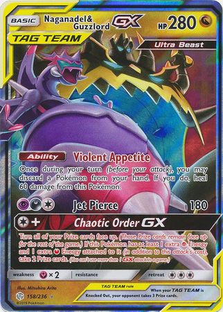 Naganadel-GX UNM 249  Pokemon TCG POK Cards