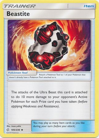Beastite 185 236 Uncommon Sun Moon Cosmic Eclipse Singles Beastite 185 236 Uncommon Sun Moon Cosmic Eclipse Singles