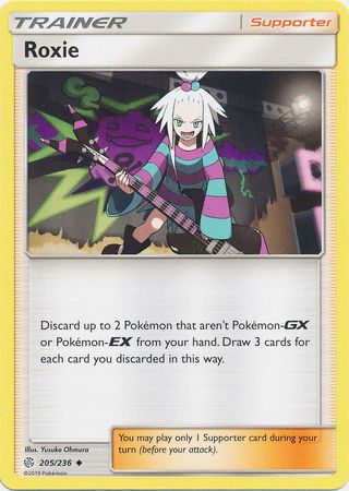 Pokemon TCG Trainer Card MINT Cosmic Eclipse Details about   Roxie 205/236 