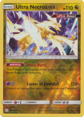 Lunala Solgaleo Ultra Necrozma Set of 5 Cards Ultra Rare 