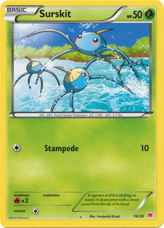 Surskit 16 30 Latias Half Deck Pink Symbol XY Trainer Kit Latias Latios Surskit 16 30 Latias Half Deck Pink Symbol XY Trainer Kit Latias Latios