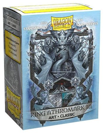 Dragon Shield Classic King Athromark III Art 100ct Standard Sized Sleeves AT 12027 Sleeves Dragon Shield Classic King Athromark III Art 100ct Standard Sized Sleeves AT 12027 Sleeves