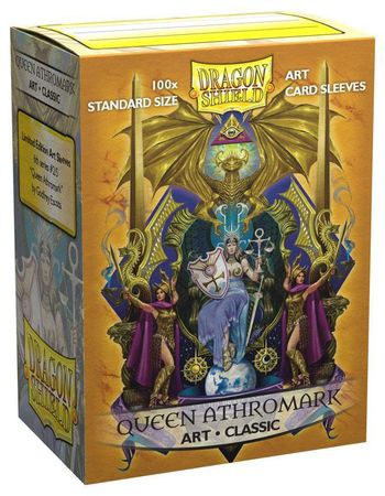 Dragon Shield Classic Queen Athromark Art 100ct Standard Sized Sleeves AT 12025 Sleeves Dragon Shield Classic Queen Athromark Art 100ct Standard Sized Sleeves AT 12025 Sleeves