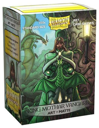 Dragon Shield Matte King Mothar Vanguard Art 100ct Standard size Sleeves AT 12036 Sleeves Dragon Shield Matte King Mothar Vanguard Art 100ct Standard size Sleeves AT 12036 Sleeves