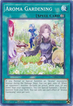 Aroma Gardening CHIM EN059 Common 1st Edition Aroma Gardening CHIM EN059 Common 1st Edition