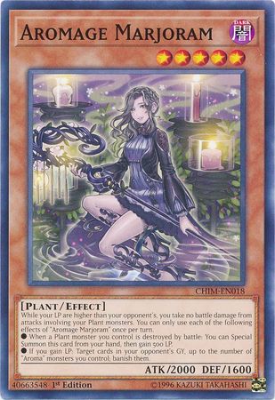 Aromage Marjoram CHIM EN018 Common 1st Edition Chaos Impact 1st Edition Singles Aromage Marjoram CHIM EN018 Common 1st Edition Chaos Impact 1st Edition Singles