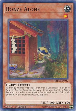 Bonze Alone CHIM EN032 Common 1st Edition Chaos Impact 1st Edition Singles Bonze Alone CHIM EN032 Common 1st Edition Chaos Impact 1st Edition Singles