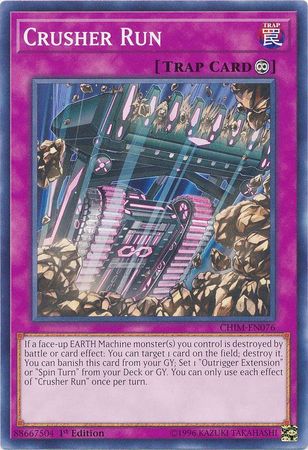 Crusher Run CHIM EN076 Common 1st Edition Chaos Impact 1st Edition Singles Crusher Run CHIM EN076 Common 1st Edition Chaos Impact 1st Edition Singles
