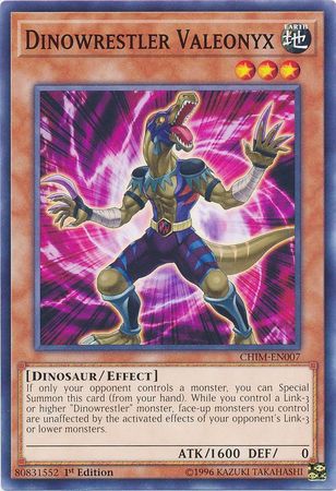 Dinowrestler Valeonyx CHIM EN007 Common 1st Edition Chaos Impact 1st Edition Singles Dinowrestler Valeonyx CHIM EN007 Common 1st Edition Chaos Impact 1st Edition Singles