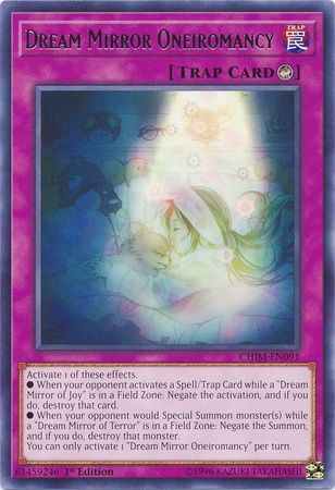 Dream Mirror Oneiromancy CHIM EN091 Rare 1st Edition Chaos Impact 1st Edition Singles Dream Mirror Oneiromancy CHIM EN091 Rare 1st Edition Chaos Impact 1st Edition Singles