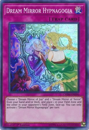Dream Mirror Hypnagogia CHIM EN090 Super Rare 1st Edition Chaos Impact 1st Edition Singles Dream Mirror Hypnagogia CHIM EN090 Super Rare 1st Edition Chaos Impact 1st Edition Singles
