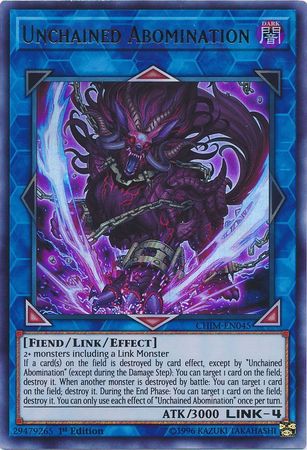 CHIM-EN045 Yu-Gi-Oh! Ultra Rare Mint Unchained Abomination 1st