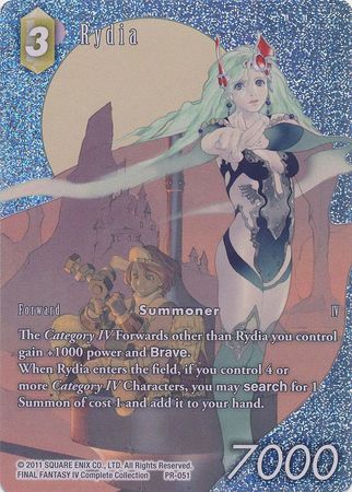 Rydia PR 051 Foil Full Art Promo Final Fantasy TCG Promos Rydia PR 051 Foil Full Art Promo Final Fantasy TCG Promos