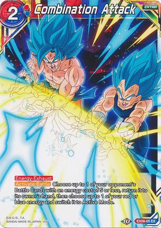Combination Attack EX08 05 Expansion Rare Dragon Ball Super Magnificent Collection Forsaken Warrior EX08 Combination Attack EX08 05 Expansion Rare Dragon Ball Super Magnificent Collection Forsaken Warrior EX08