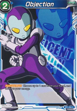 Objection BT1 052 Common Magnificent Collection Objection BT1 052 Common Magnificent Collection