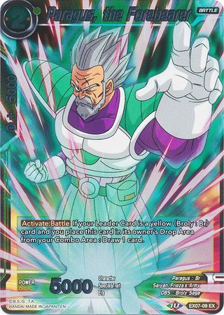 Paragus the Forebearer EX07 09 Foil Expansion Rare Paragus the Forebearer EX07 09 Foil Expansion Rare