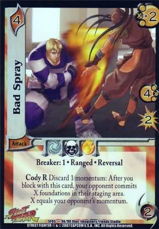 Bad Spray SF05 06 UFS SF05 Extreme Rivals Singles Bad Spray SF05 06 UFS SF05 Extreme Rivals Singles