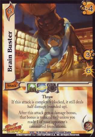 Brain Buster SF05 79 UFS SF05 Extreme Rivals Singles Brain Buster SF05 79 UFS SF05 Extreme Rivals Singles