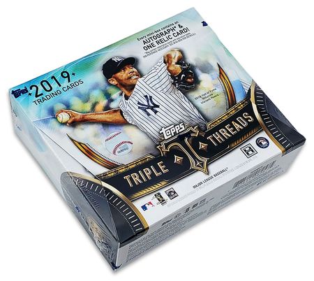 2019 Topps Triple Threads Baseball Hobby Box Topps 08257 Baseball Sealed Product 2019 Topps Triple Threads Baseball Hobby Box Topps 08257 Baseball Sealed Product