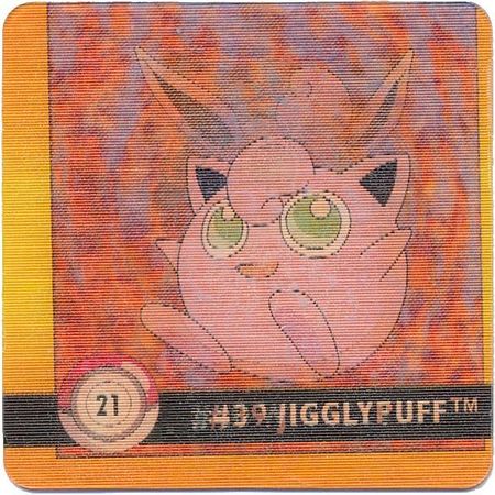 21 39 Jigglypuff 40 Wigglytuff 1998 Pokemon Flipz Artbox Premier Edition Pokemon Flipz Artbox 21 39 Jigglypuff 40 Wigglytuff 1998 Pokemon Flipz Artbox Premier Edition Pokemon Flipz Artbox