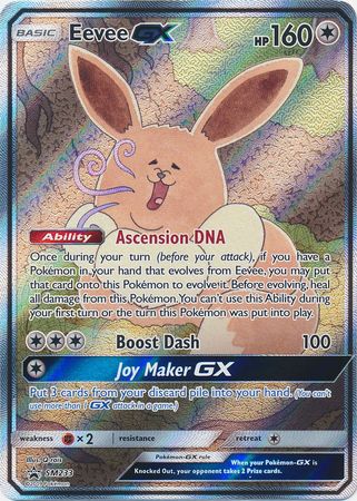 Pokemon Card Promo #SM233 - EEVEE GX (holo-foil): :  Sell TY Beanie Babies, Action Figures, Barbies, Cards & Toys selling online