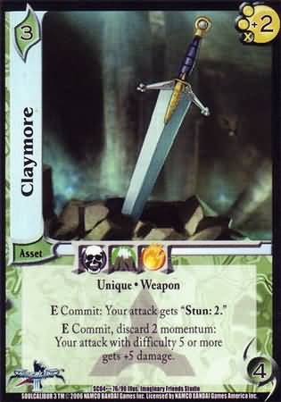Claymore SC04 76 UFS SC04 Blades of Fury Singles Claymore SC04 76 UFS SC04 Blades of Fury Singles