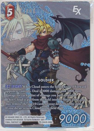Cloud EX PR 044 8 006L Legend Foil Promo Sealed Cloud EX PR 044 8 006L Legend Foil Promo Sealed