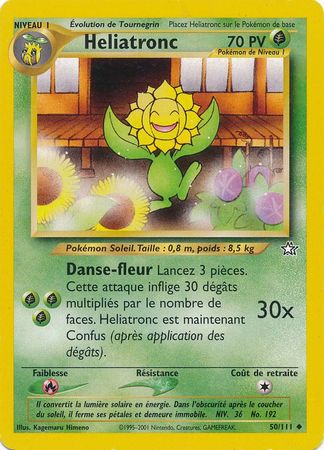 Heliatronc Sunflora 50 111 Uncommon Unlimited Neo Genesis French Other Non English Pokemon Singles Heliatronc Sunflora 50 111 Uncommon Unlimited Neo Genesis French Other Non English Pokemon Singles