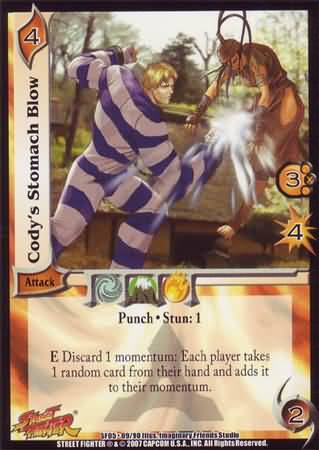 Cody s Stomach Blow SF05 09 UFS SF05 Extreme Rivals Singles Cody s Stomach Blow SF05 09 UFS SF05 Extreme Rivals Singles