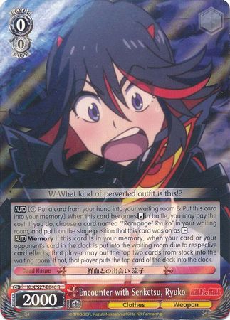 Encounter with Senketsu Ryuko KLK S27 E046R Rare R Encounter with Senketsu Ryuko KLK S27 E046R Rare R