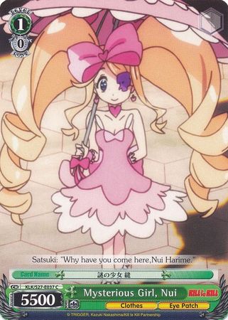 Mysterious Girl Nui KLK S27 E037C Common C Mysterious Girl Nui KLK S27 E037C Common C