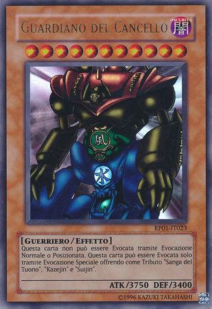 Guardiano del Cancello RP01 IT023 Ultra Rare Guardiano del Cancello RP01 IT023 Ultra Rare