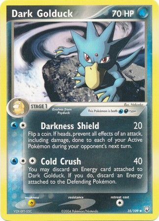 Dark Golduck 35 109 Uncommon Ex Team Rocket Returns Singles Dark Golduck 35 109 Uncommon Ex Team Rocket Returns Singles