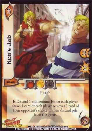 Ken s Jab SF05 63 UFS SF05 Extreme Rivals Singles Ken s Jab SF05 63 UFS SF05 Extreme Rivals Singles