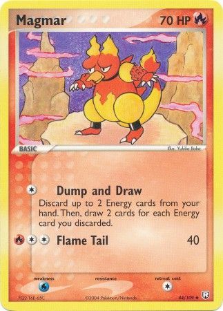 Magmar 44 109 Uncommon Ex Team Rocket Returns Singles Magmar 44 109 Uncommon Ex Team Rocket Returns Singles